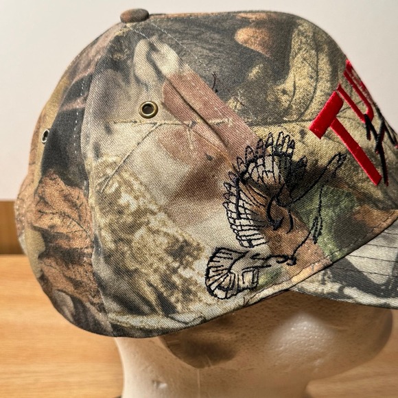 Vintage Turkey Hunter Snapback Hat Cap Trucker - Picture 5 of 8